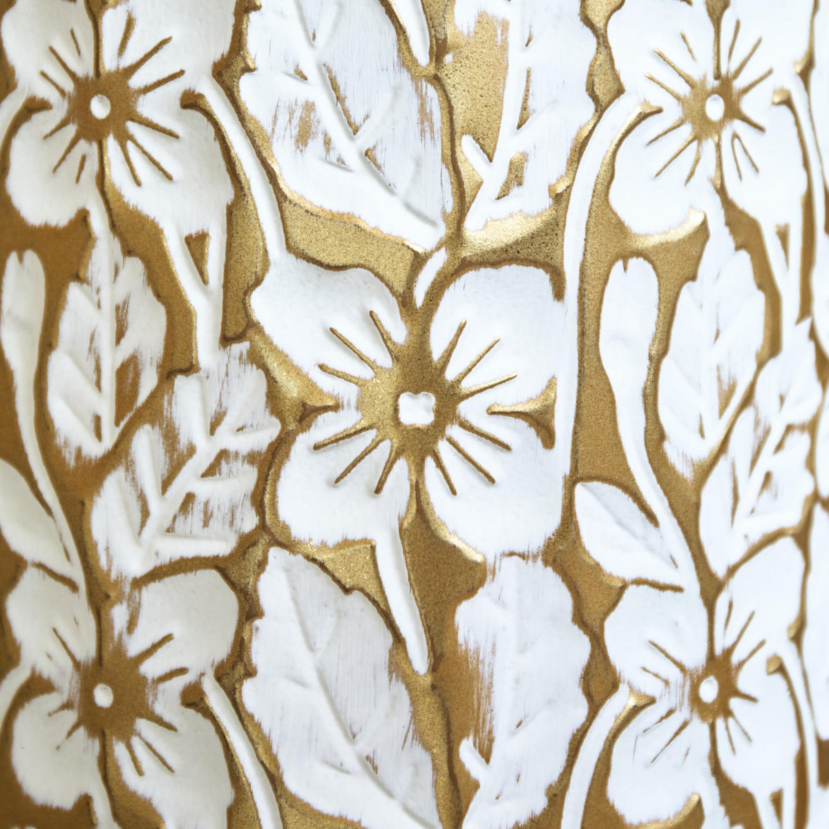 BODENVASE Metallvase,50/66/83 cm,3 tlg.Dekovase,Blume-Goldfarben - Goldfarben, Metall (83cm) - LVHOM
