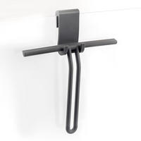 DUSCHABZIEHER 2er-Set, grau, Edelstahl - Grau, Metall (24/20/2cm) - bremermann