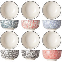 SCHÜSSEL Kleine Schalen Delirio ø 13 cm / 500 ml - 6 Stück - Multicolor, Keramik - Cosy & Trendy