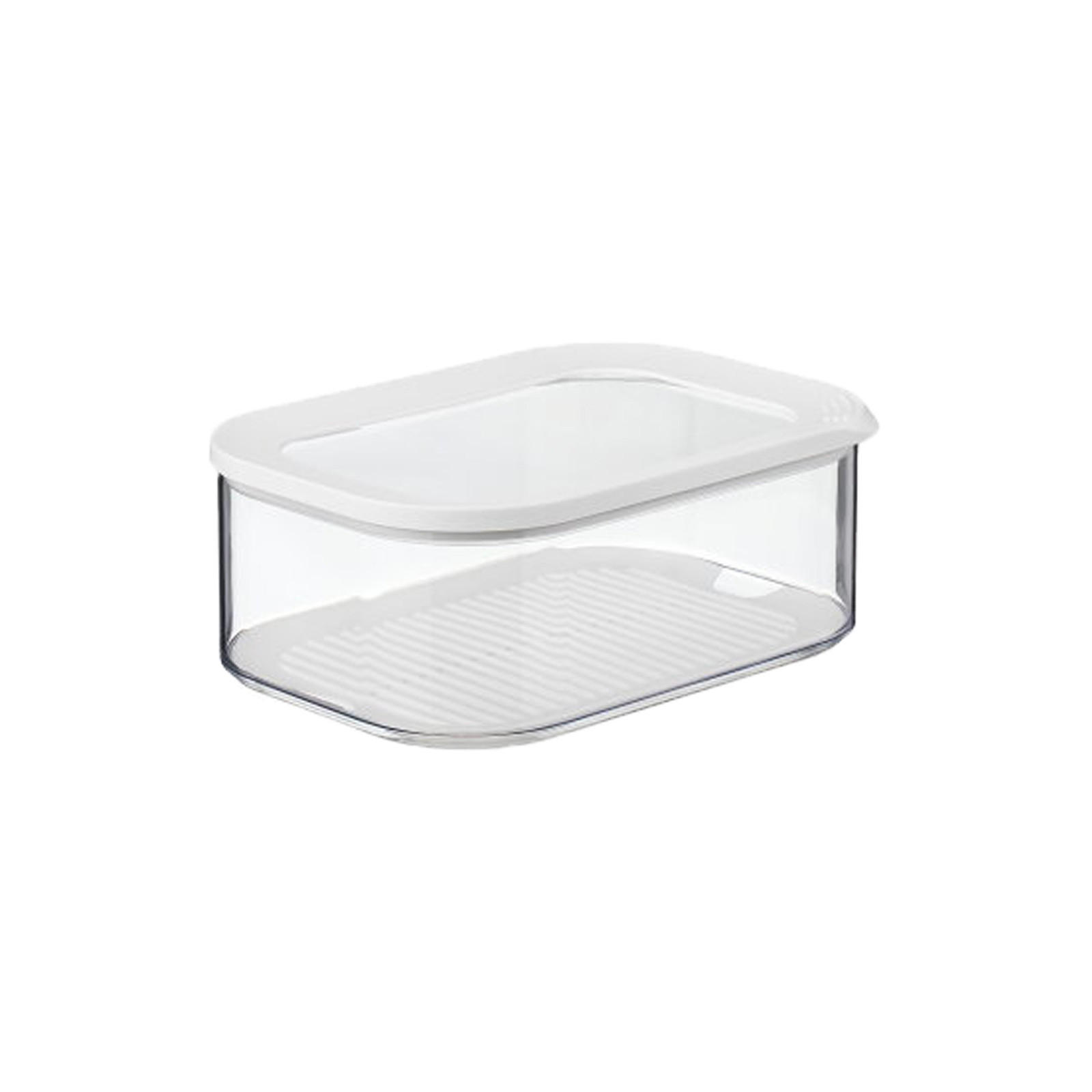 FRISCHHALTEDOSEN WURST UND KÄSE Modula weiß 2er Set - Weiß, Kunststoff (1/1/1cm) - Mepal