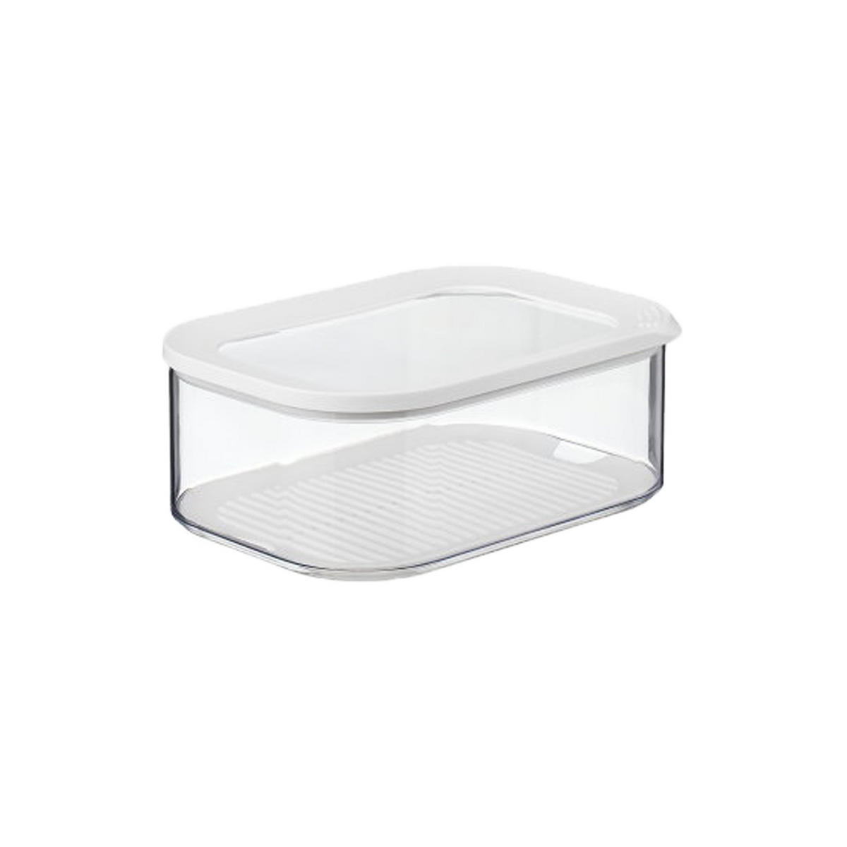 KÄSEDOSEN Modula weiß 2000 ml 2er Set - Weiß, Kunststoff (16/8.6/22.4cm) - Mepal