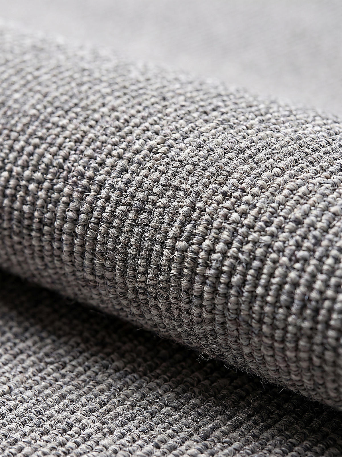 TEPPICH Niederflor Uni COLFOSCO Polypropylen Beige 133 x 133 cm - Grau, Textil (160/230cm) - KADIMA DESIGN