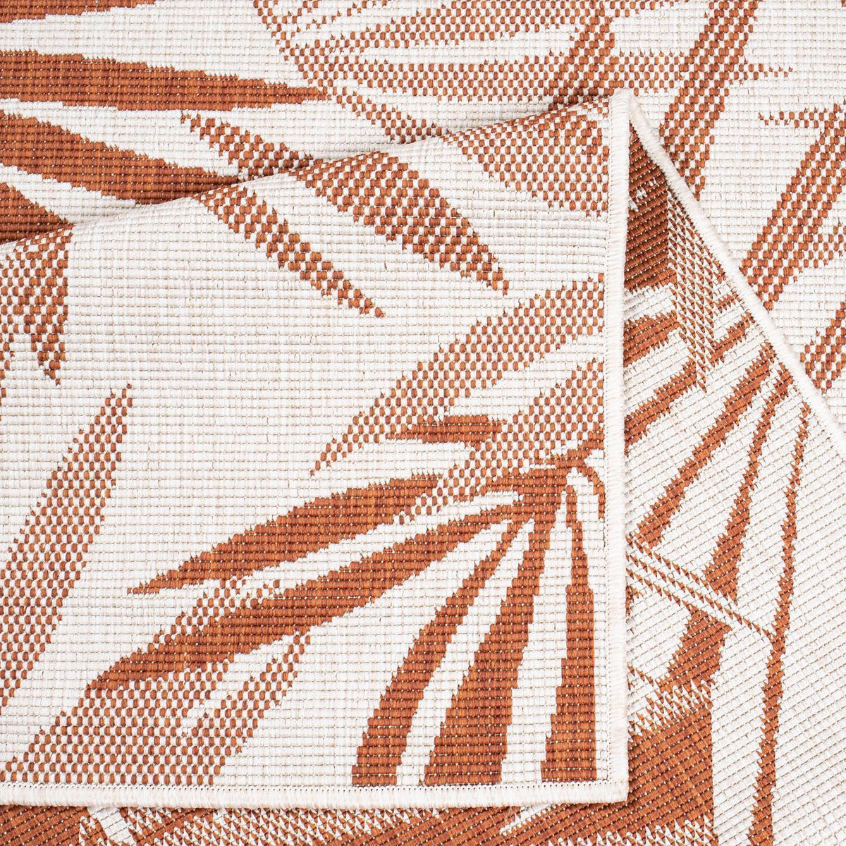 OUTDOOR-TEPPICH DuoRug 5771 Rot 200x290 cm - Rot, Textil (200/290cm) - carpet city