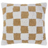 KISSEN Checker Style - Hellbraun, Textil (50/50cm) - BUTLERS