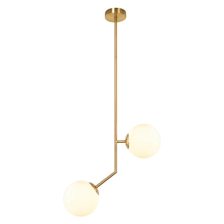 Nettlife Pendelleuchte Gold 15x92x41 cm