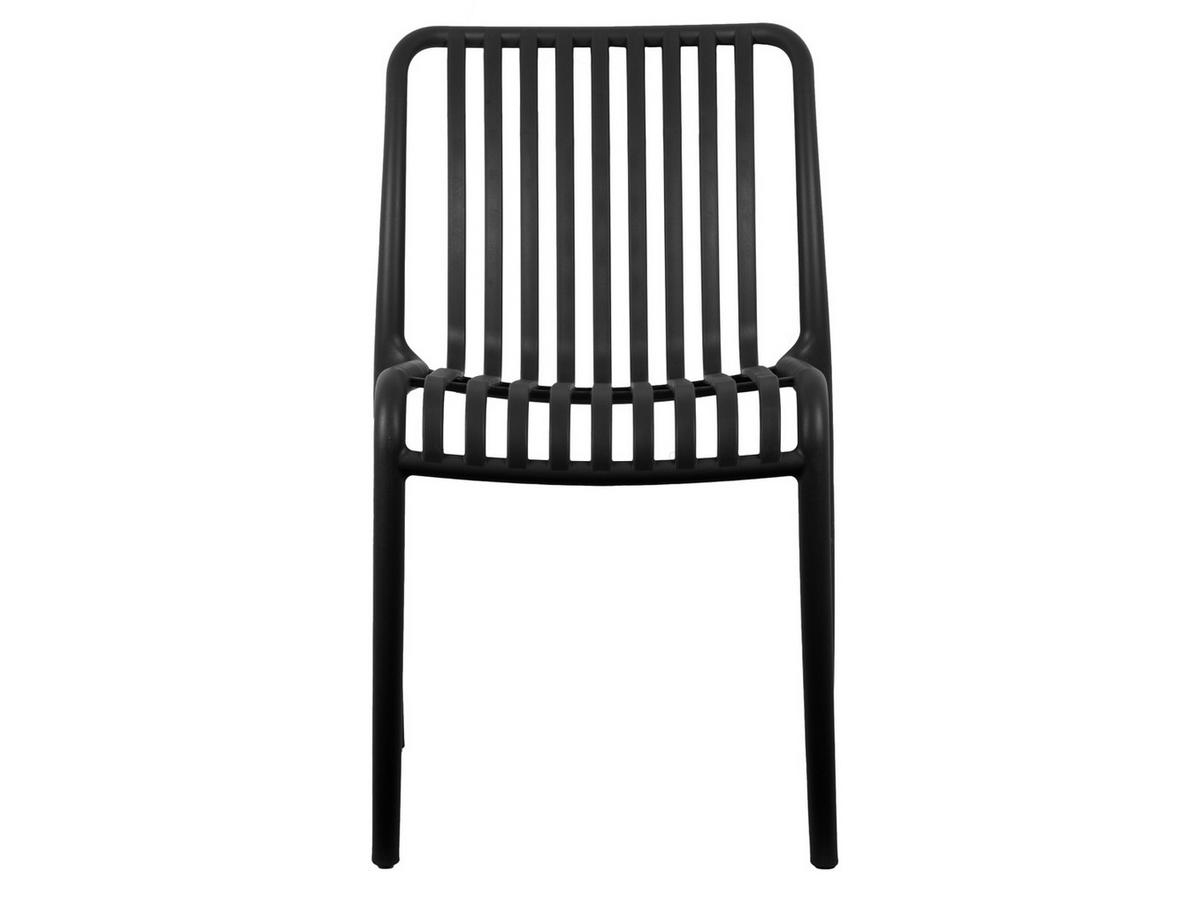 GARTENSTUHL Glee 58/42/79 cm - Schwarz, Kunststoff (42/79/58cm) - Leitmotiv