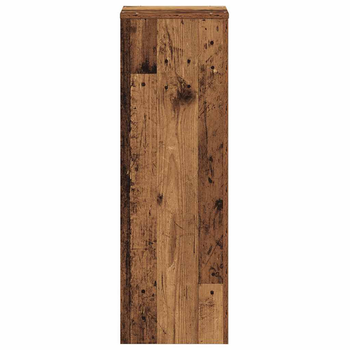 PFLANZENSTÄNDER Altholz-Optik 33/33/100 Cm Holzwerkstoff - Dunkelbraun, Holzwerkstoff (33/100/33cm) - vidaXL