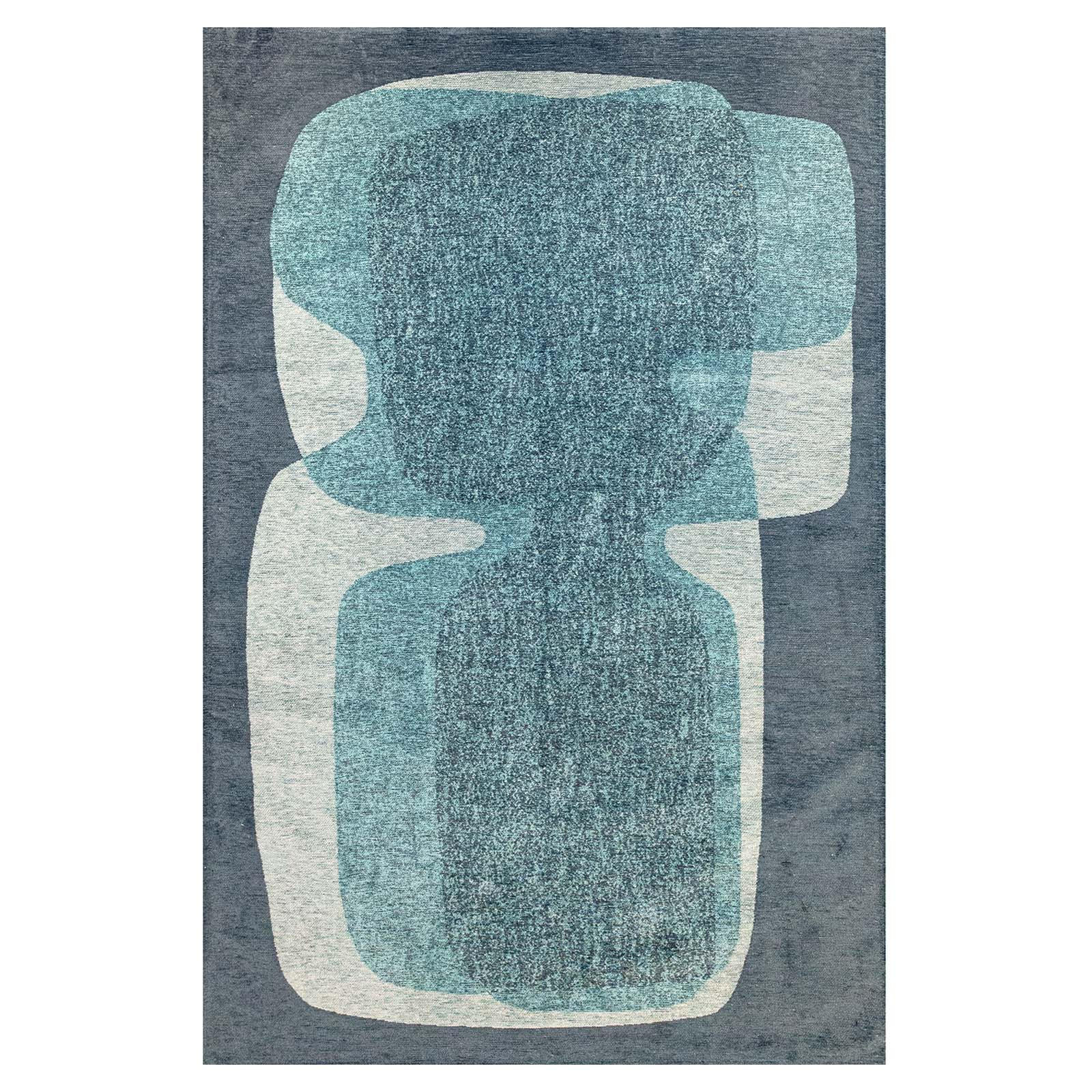 TEPPICH Poum Poum Clear Sky 170/240 cm - Blau, Textil (170/240cm) - Lola&Moi