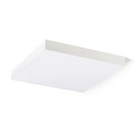 DECKENLEUCHTE LARISA SQ 60 DIMM Weiß 100 W - Weiß, Metall (60/60/7cm) - Rendl