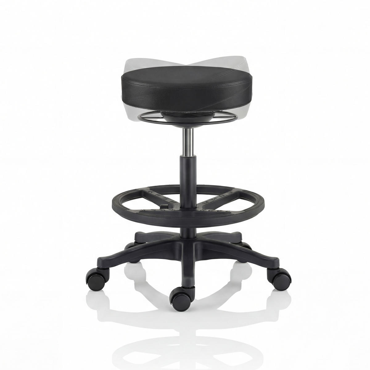 GARAGENHOCKER - Schwarz, Metall (68/58/68cm)