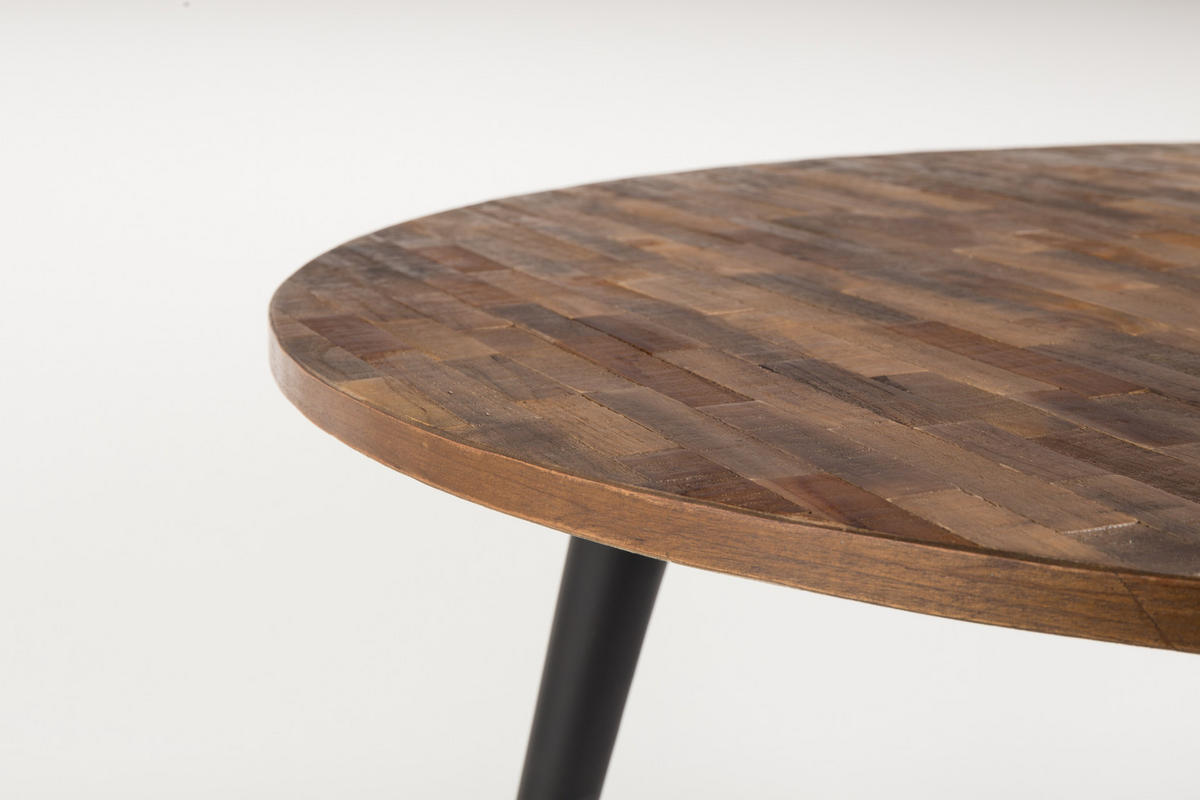 ESSTISCH Mo - Braun - 110/110/76 cm - Braun, Holz (110/110/76cm)