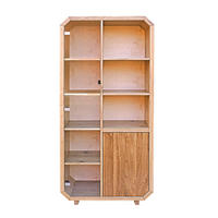 BÜCHERREGALSTÄNDER für das Wohnzimmer OMNIS - Eichefarben, Holz (90/190/40cm) - Rawood Furniture