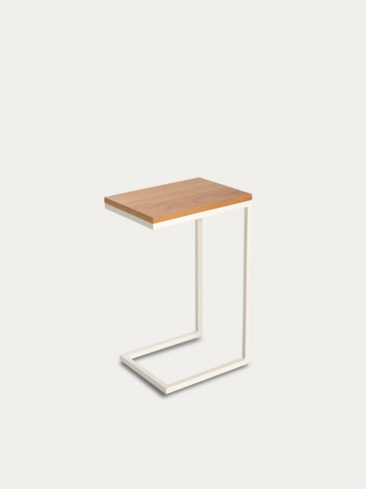 BEISTELLTISCH Galia Natur 30 cm x 60 cm - Braun, Holz (40/30/60cm) - Kenay Home