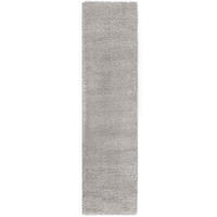 TEPPICH Hochflor Shaggy-Design, teddyweich LYNE, Grau 60x230 cm - Grau, Textil (60/230cm) - KADIMA DESIGN