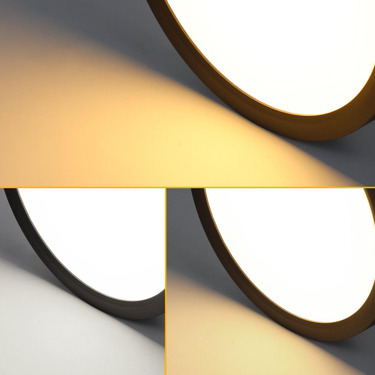 LED-DECKENLEUCHTE Buch 30 cm - Schwarz, Kunststoff (30/30/2.5cm) - Nettlife