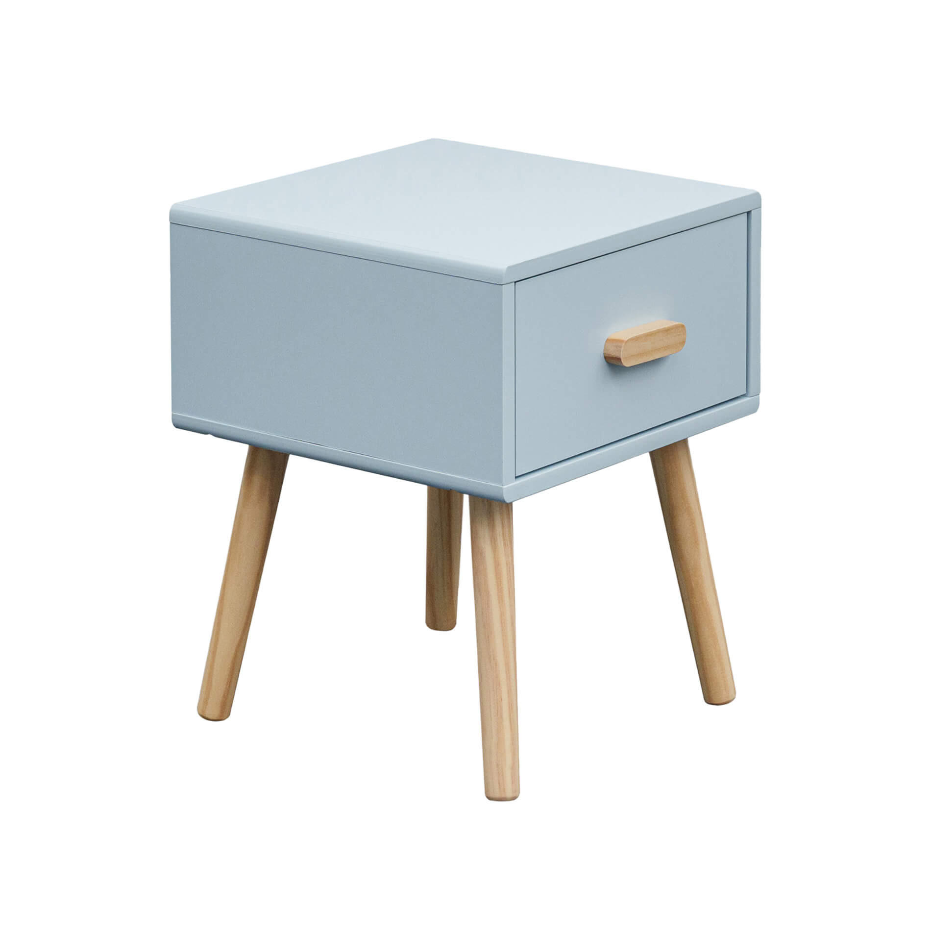 KINDERNACHTKÄSTCHEN Hellblau 35/35/44 cm - Hellblau, Holzwerkstoff (35/44/35cm)