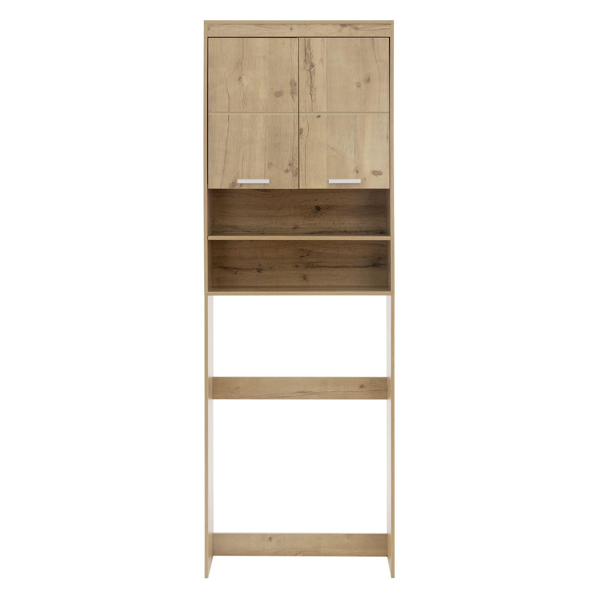 WASCHMASCHINENSCHRANK - Braun, Holzwerkstoff (25/190/63cm) - ML-DESIGN