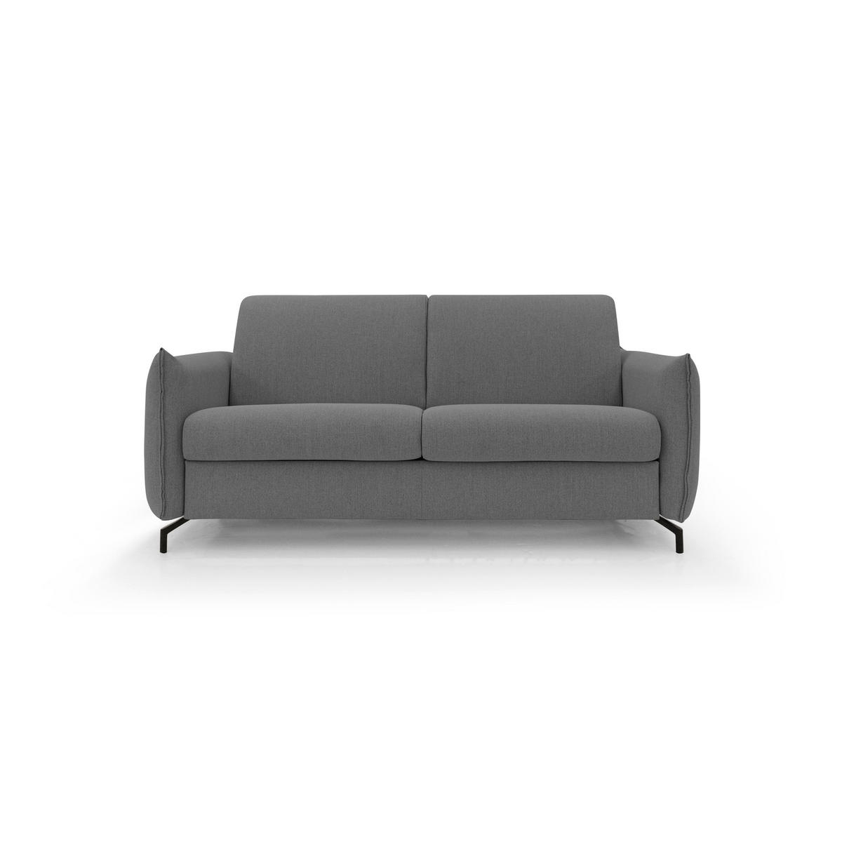 SCHLAFSOFA Scarlet - Anthrazit, Textil (215/95/96cm) - Divani.store