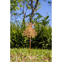 LED-SOLAR-GARTENSTECKER - mit Dämmerungssensor und wetterfestem Design für stilvolle Außendekoration, 1er-Set - Weiß, Kunststoff (3/18.5/50cm) - Northpoint