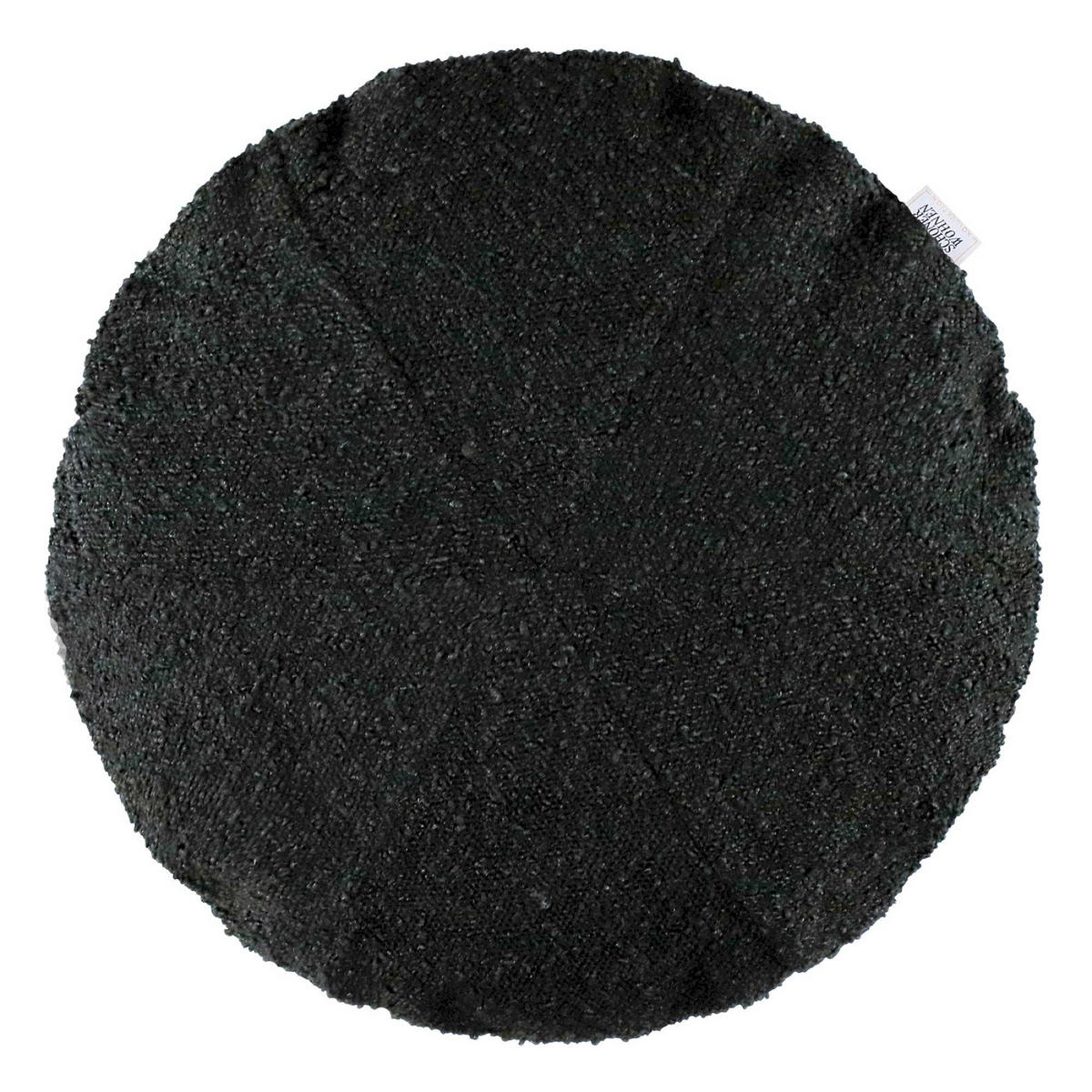 KISSEN INKL. VLIESFÜLLUNG BAY - Schwarz, Textil (45/45cm) - Schöner Wohnen
