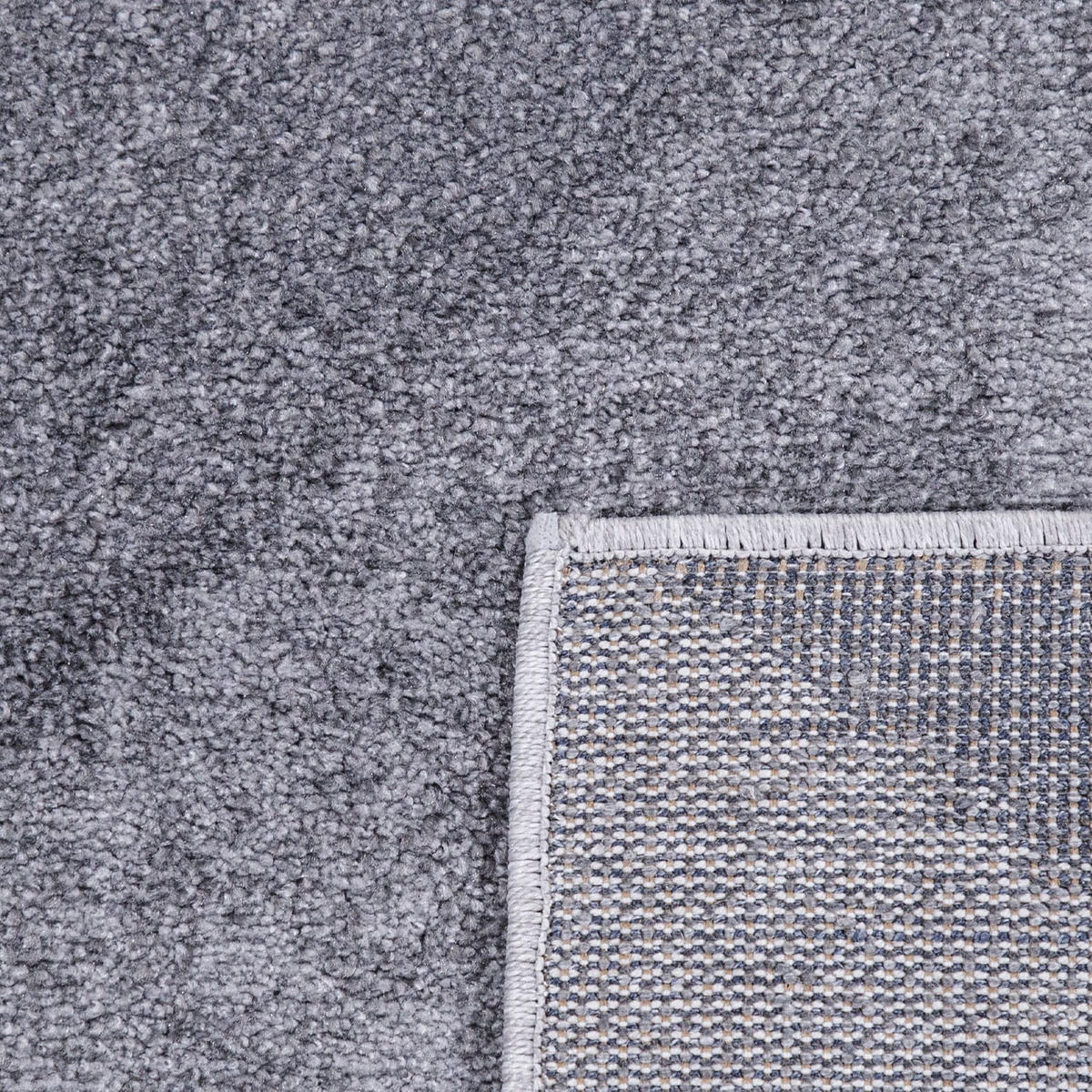 TEPPICH Kurzflor Geometrisch Wohnzimmer schmutzabweisend Grau Rechteckig 160x220 - Grau, Textil (160/220cm) - KADIMA DESIGN