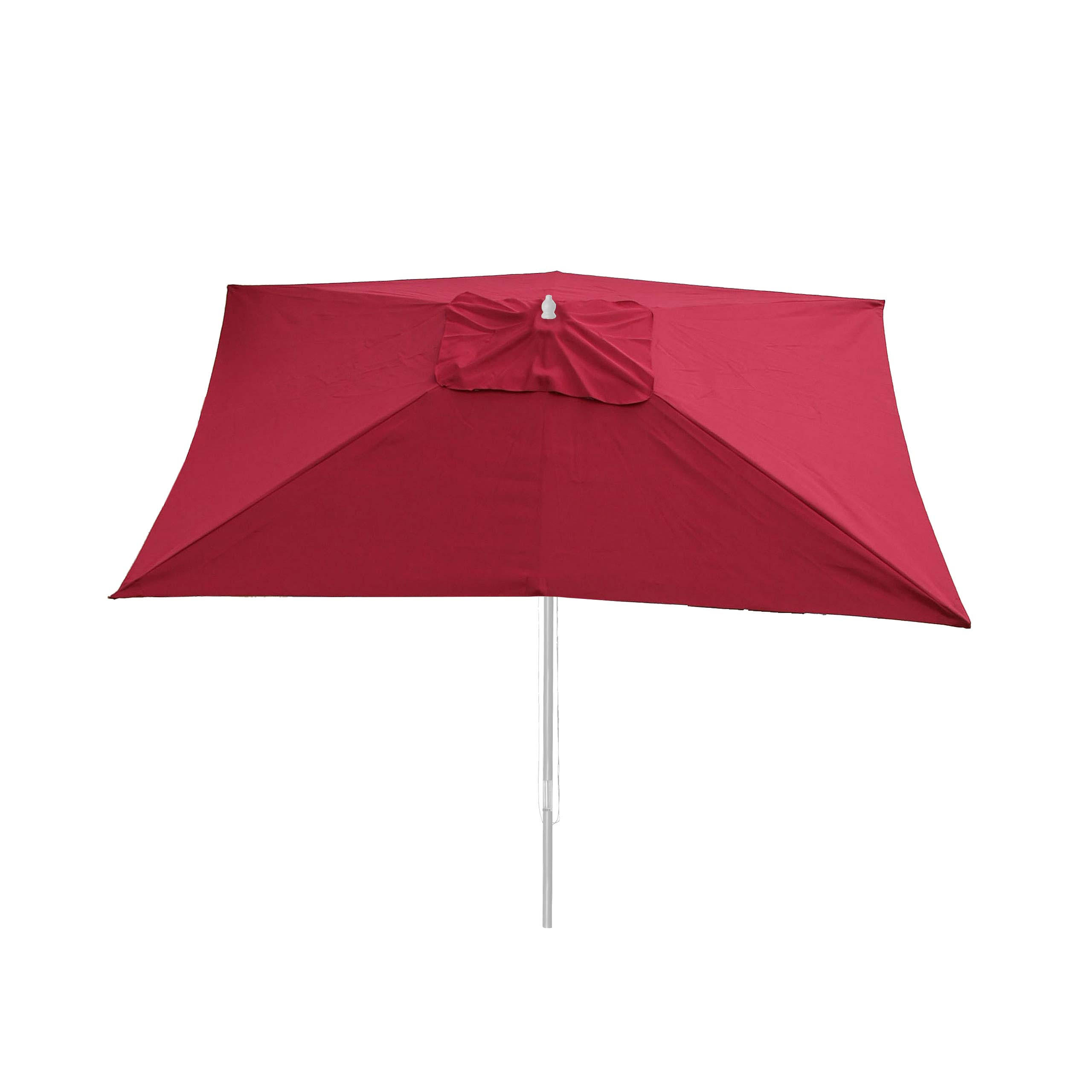 ERSATZ-BEZUG FÜR SCHIRM Bordeaux - Bordeaux, Textil (390/290cm) - MCW
