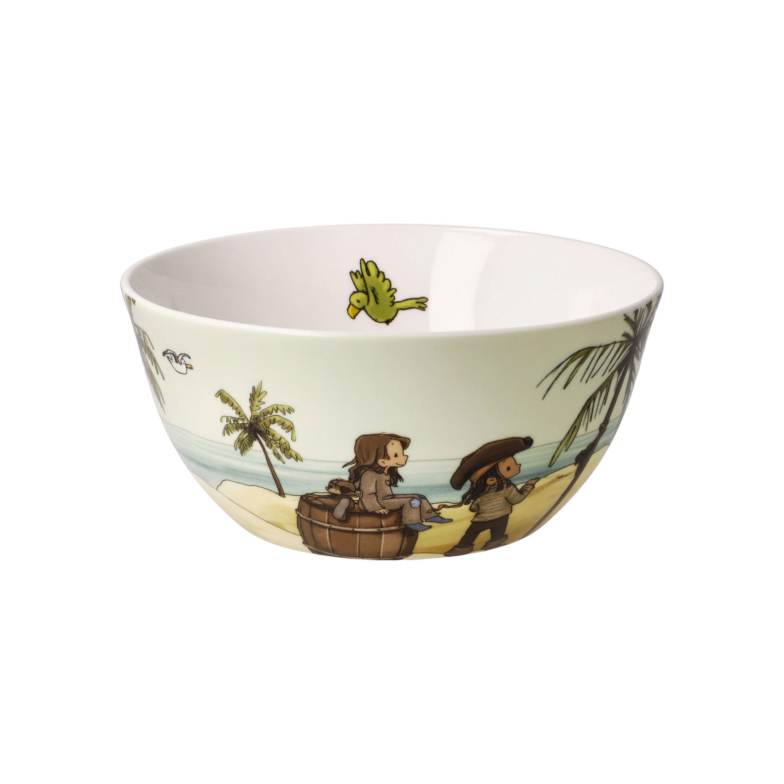 KÜNSTLERSCHALE Anouk - Schatzsuche, Fine Bone China, Bunt, 15 cm - Multicolor, Keramik (7cm) - Goebel