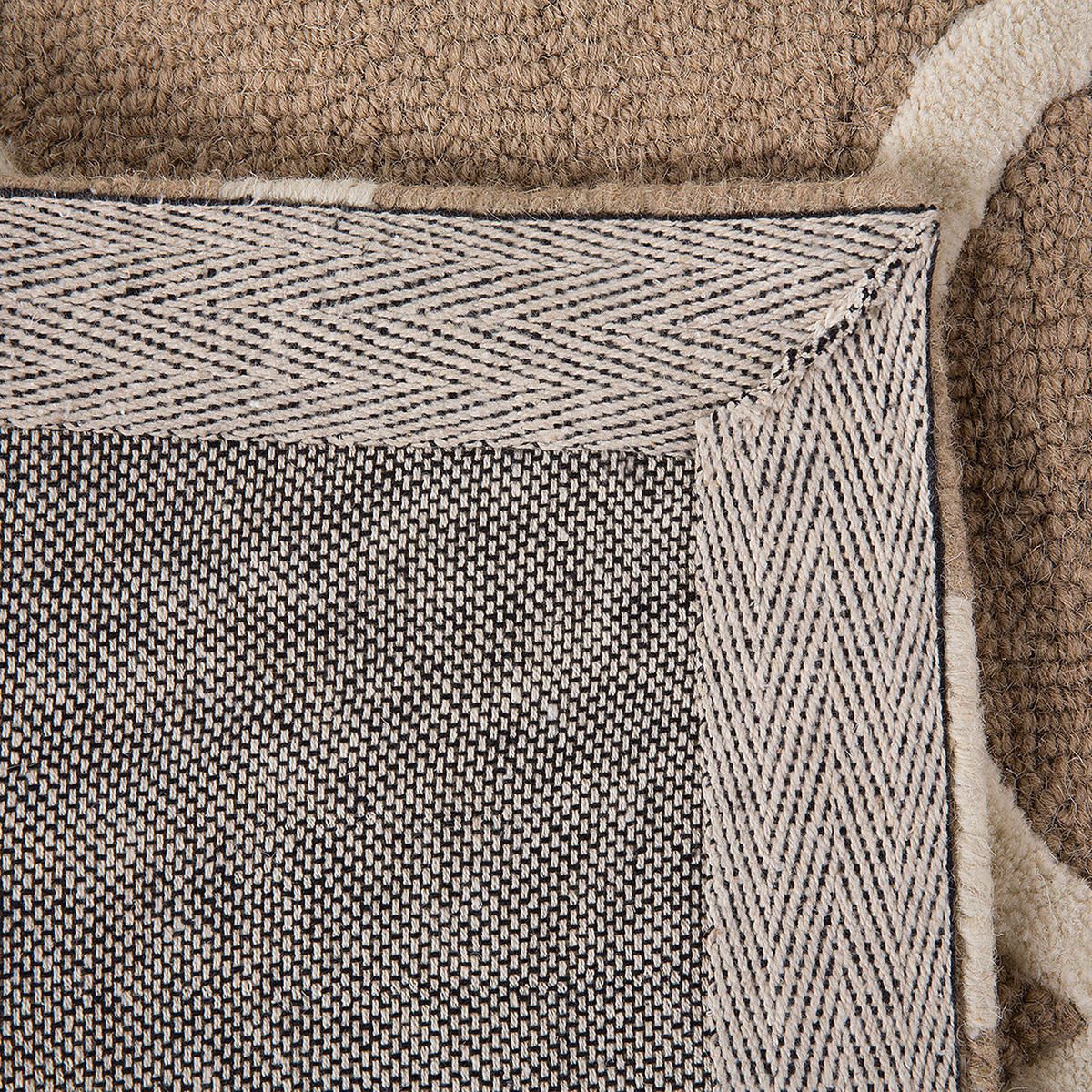 KURZFLOR-TEPPICH Erbaa 150/80 cm - Beige, Textil (80/150cm) - Beliani