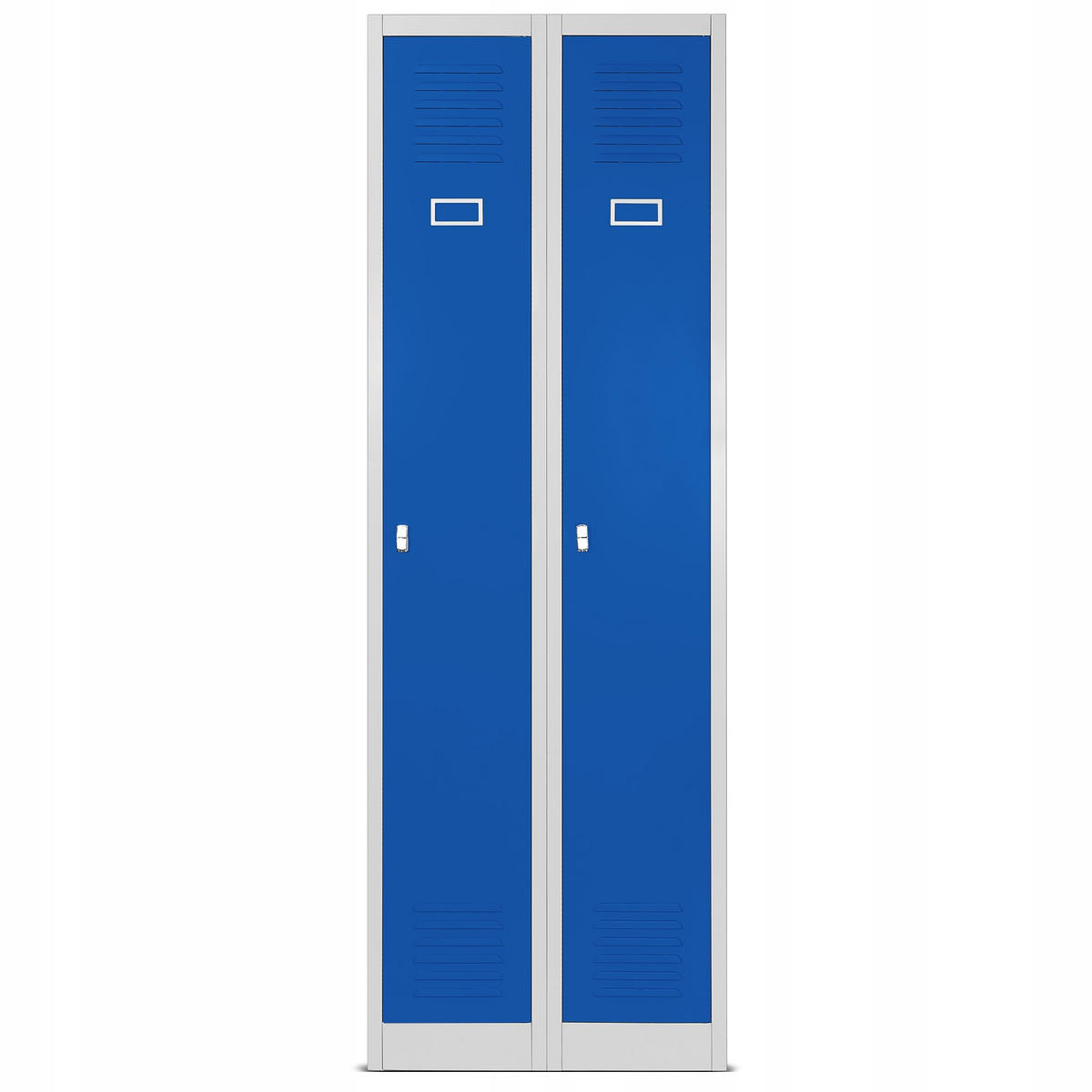 UMKLEIDESCHRANK KACPER II - Blau, Metall (60/180/50cm) - Jan Nowak