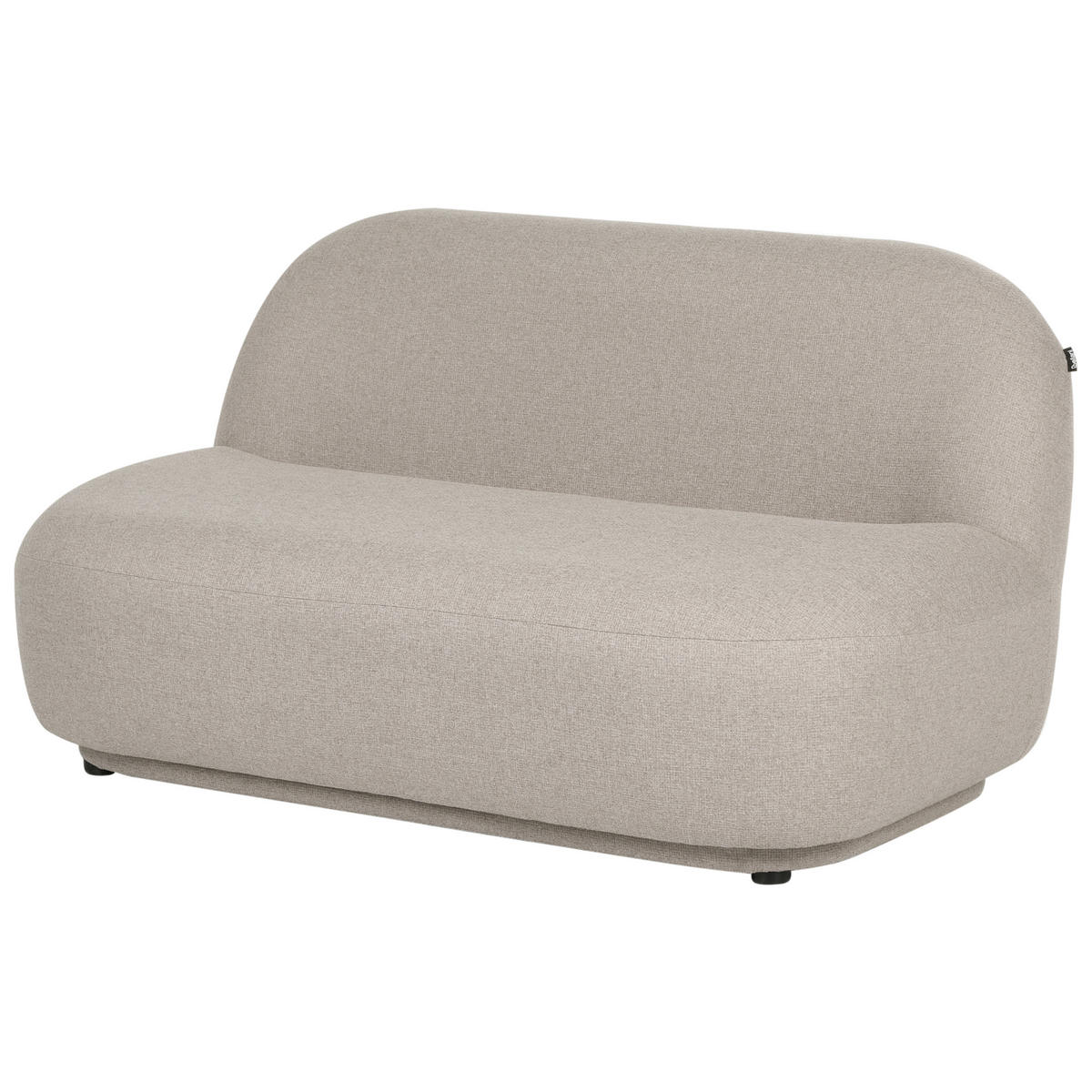SOFA-SET 4-Sitzer Stoff Beige Lovberg - Beige, Textil (138/74/80cm) - Beliani