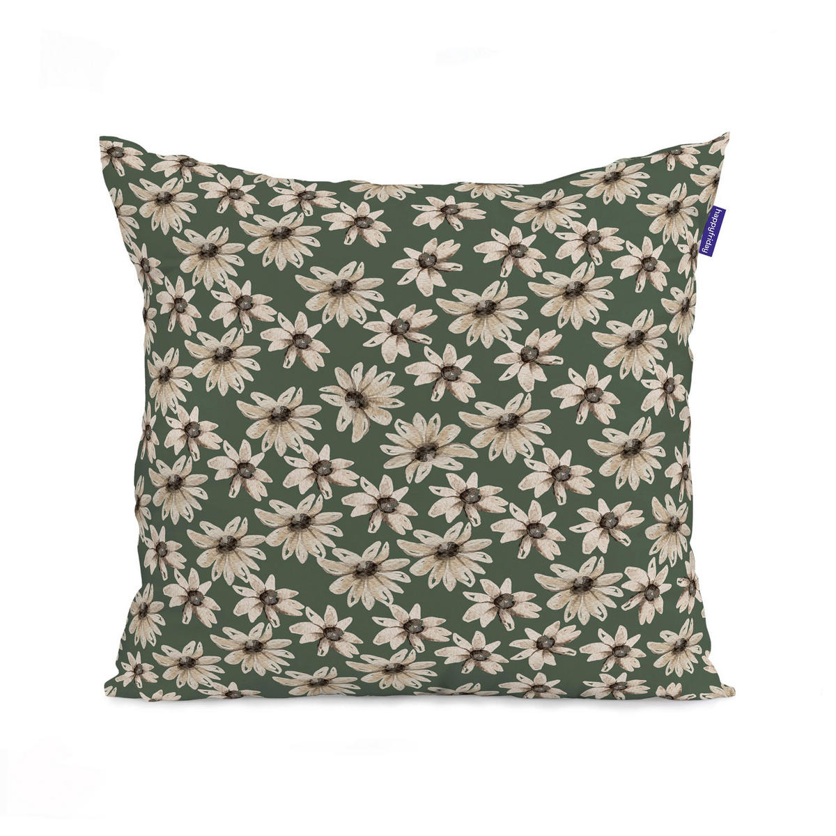 KISSENBEZUG tinny bloom 50x50 + 50x30 cm mehrfarbig - Multicolor, Textil (50/50cm) - Happy Friday