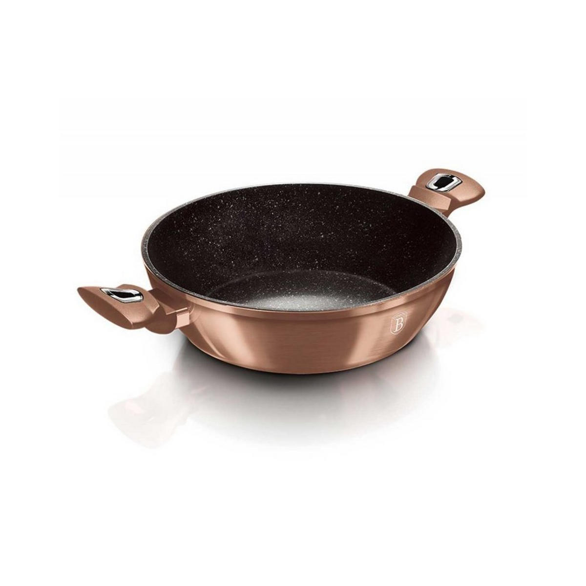 TOPF Gold 28/28/7.5 cm BH1519 - Goldfarben, Metall (28cm) - Berlinger Haus