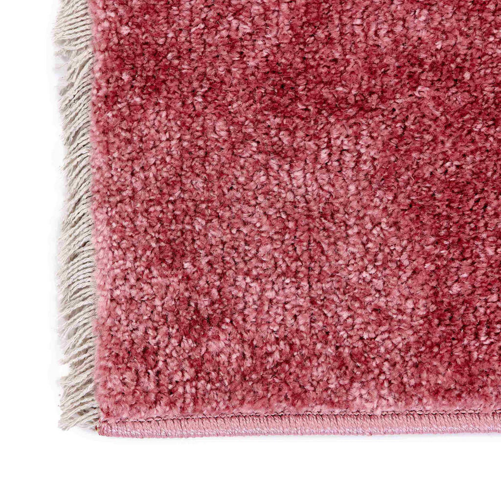 Thumbnail - Astra Kurzflorteppich, Pink, Textil, Uni, Rechteckig, 120x180 cm, Oeko-Tex® Standard 100, antistatisch, für Fußbodenheiz...