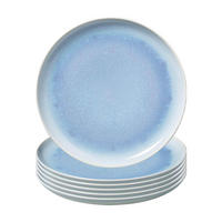 SPEISETELLER Crafted Blueberry ø 25,9 cm 6er Set - Türkis, Keramik (25.9cm) - like.Villeroy & Boch