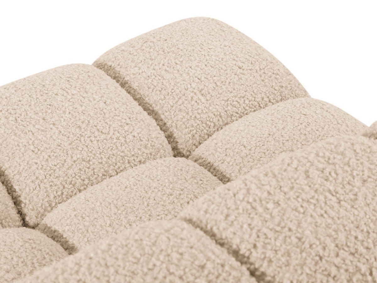 MODUL Bellis aus Boucle sandfarben - Sandfarben, Textil (94/70/94cm) - Micadoni