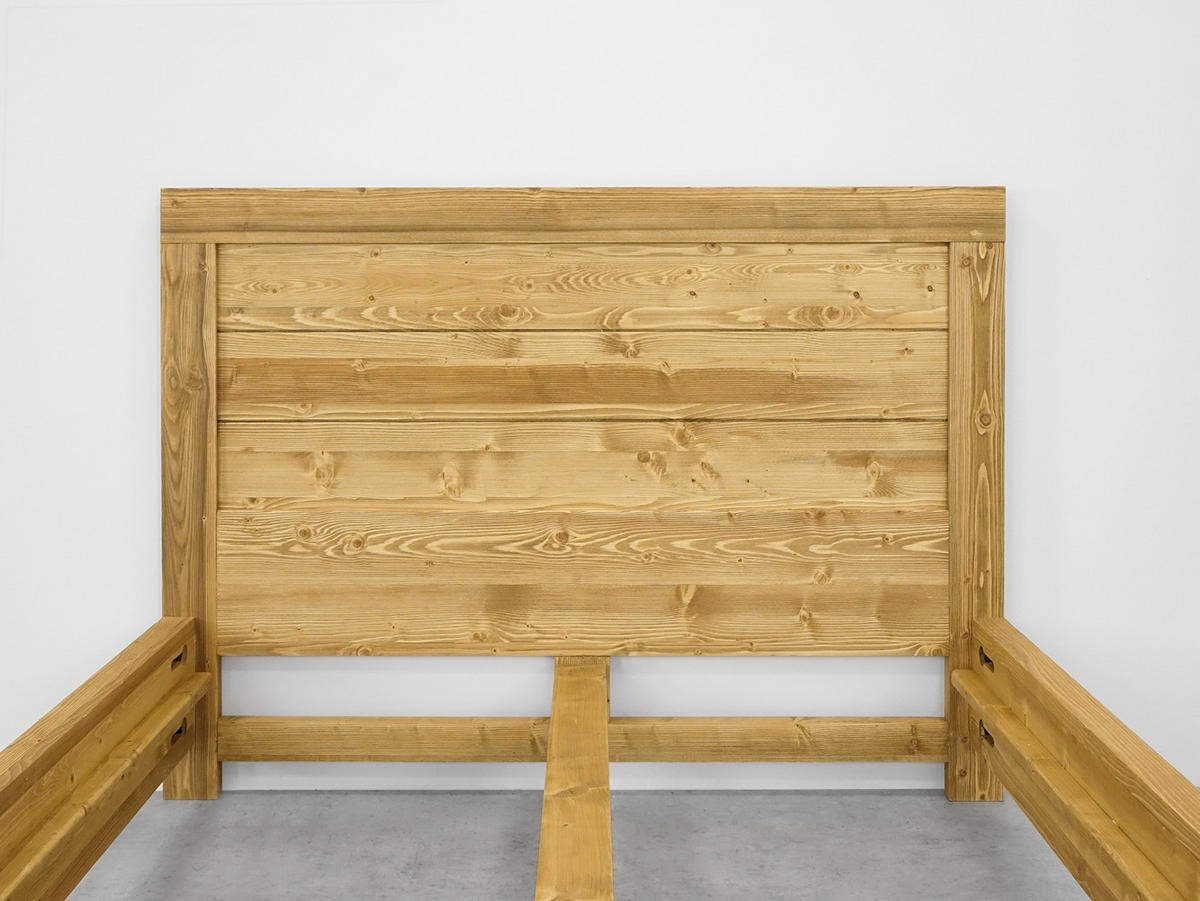 BETT aus Massivholz MIDLAND - Honig, Holz (90/200cm) - Seart