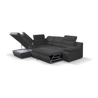 SCHLAFSOFA - -Sitzer - Stoff - Anthrazitgrau - - Anthrazit, Textil (269/100/219cm) - Vente-Unique