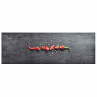 KÜCHENBODENMATTE Waschbar Pfeffer 60/180 Cm - Multicolor, Kunststoff (60/180cm) - vidaXL