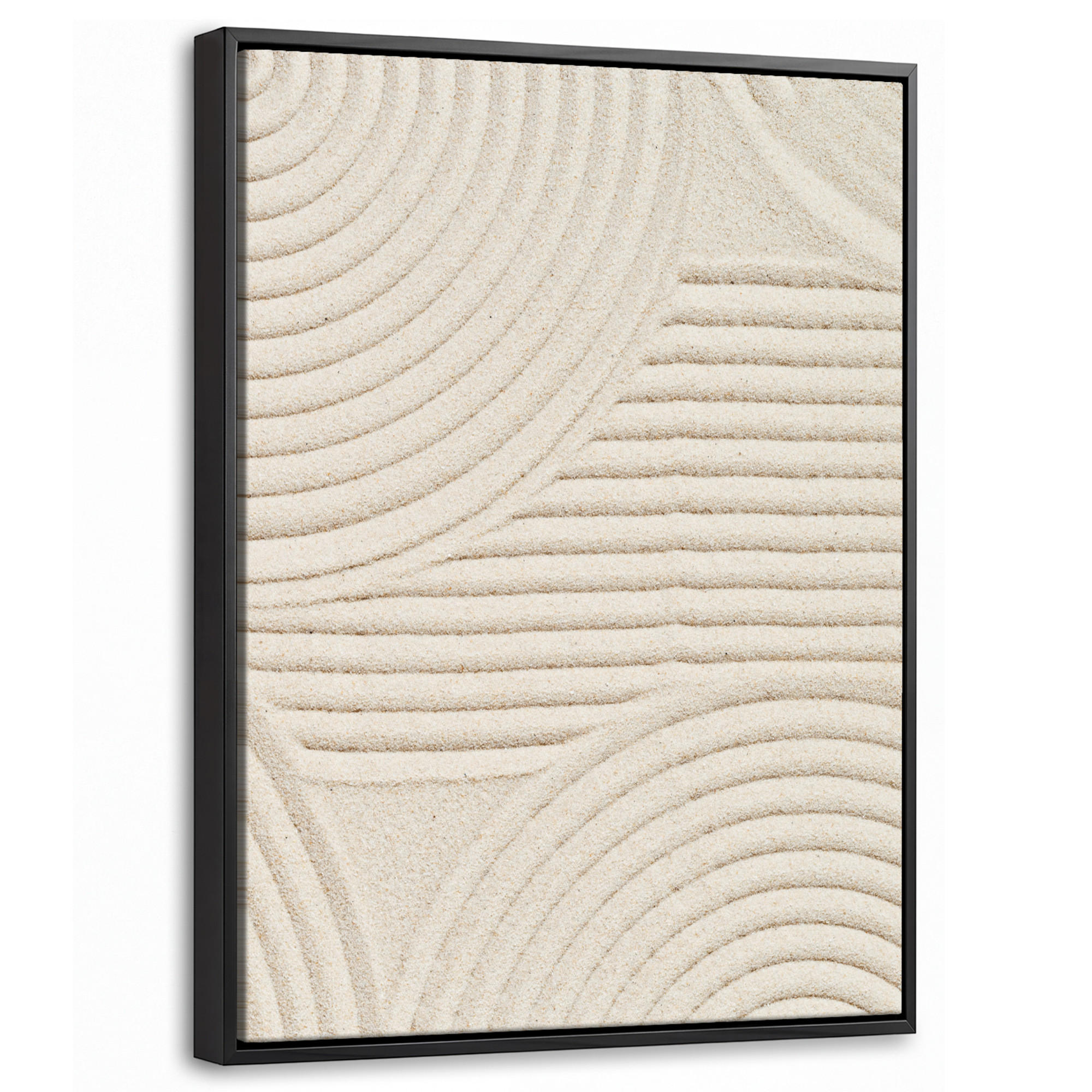 MuchoWow Leinwand Beige 30x40 cm