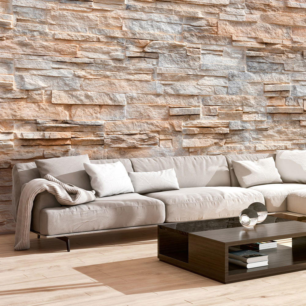 VLIESTAPETE Beige 250/175 cm - Beige/Grau, Textil (250/1cm) - KUNSTLOFT