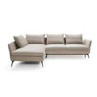 ECKSOFA Demisbal Beige mit Bettkasten - Beige, Textil (282/182cm) - Selsey