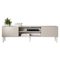 TV-LOWBOARD Rafael 200 EF - Kaschmir, Holzwerkstoff/Metall (200/58/40cm) - MIRJAN24