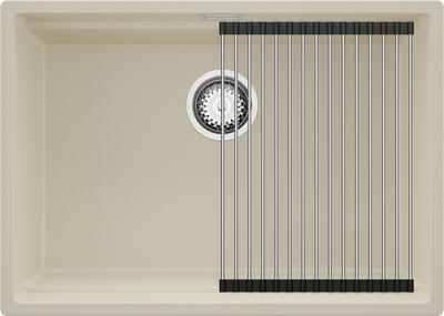 Primagran Unterbauspüle Beige, Chrom, Chrom 66x20x47 cm