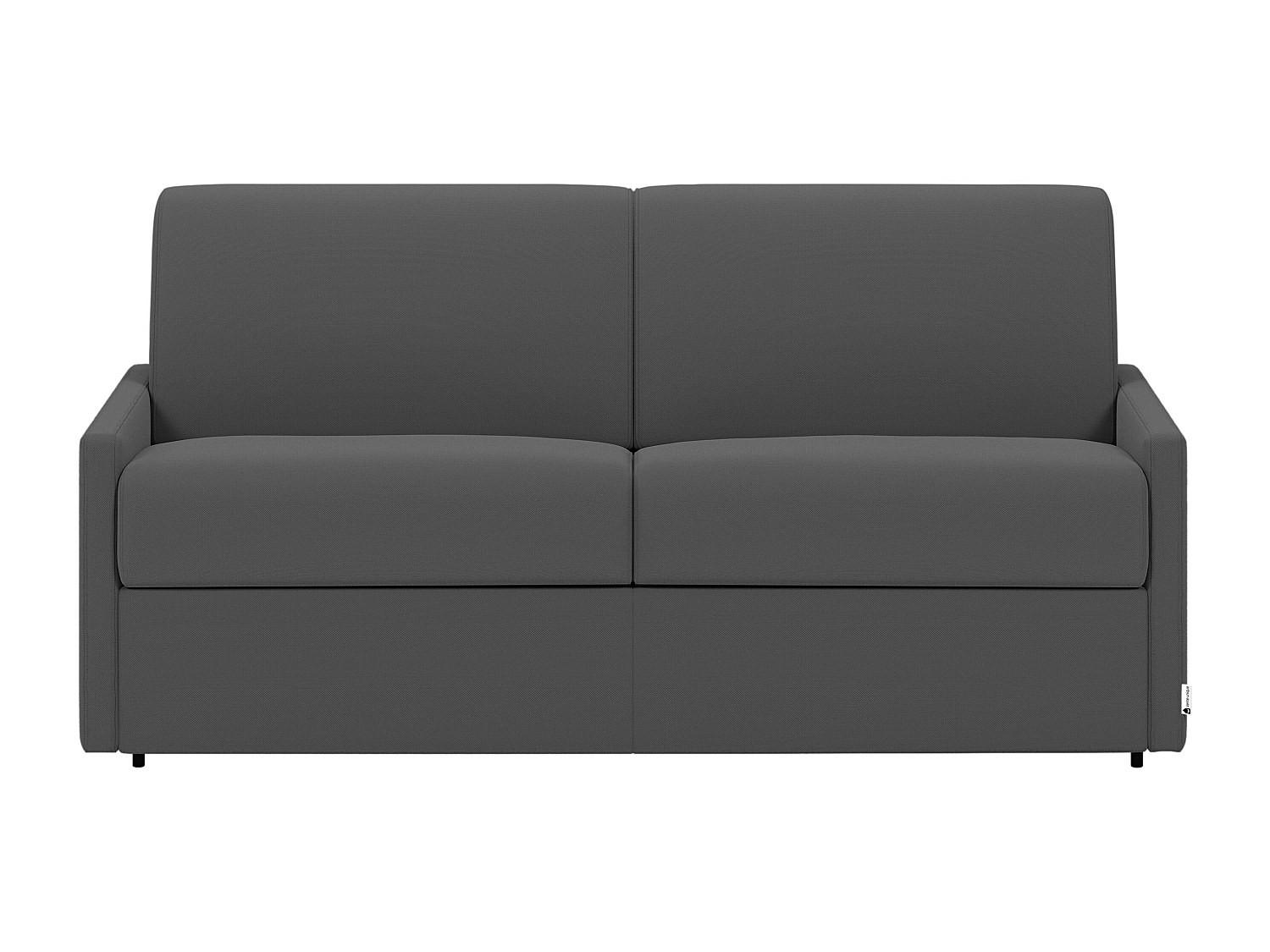 SCHLAFSOFA - 3 Personen - Stoff - Grau - - Grau, Textil (170/99/223cm) - Vente-Unique