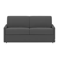SCHLAFSOFA - 3 Personen - Stoff - Grau - - Grau, Textil (170/99/223cm) - Vente-Unique