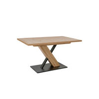 SÄULENTISCH ausziehbar Dolorita 138x75x90 Dekor Artisan Eiche - Eiche Artisan, Kunststoff (90/138/75cm) - 58aufmkessel