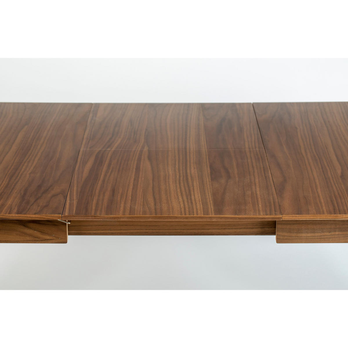 ESSTISCH Glimps Ausziehbarer 120/162x80 cm Walnuss - Braun, Holz (120/80/76cm) - Zuiver