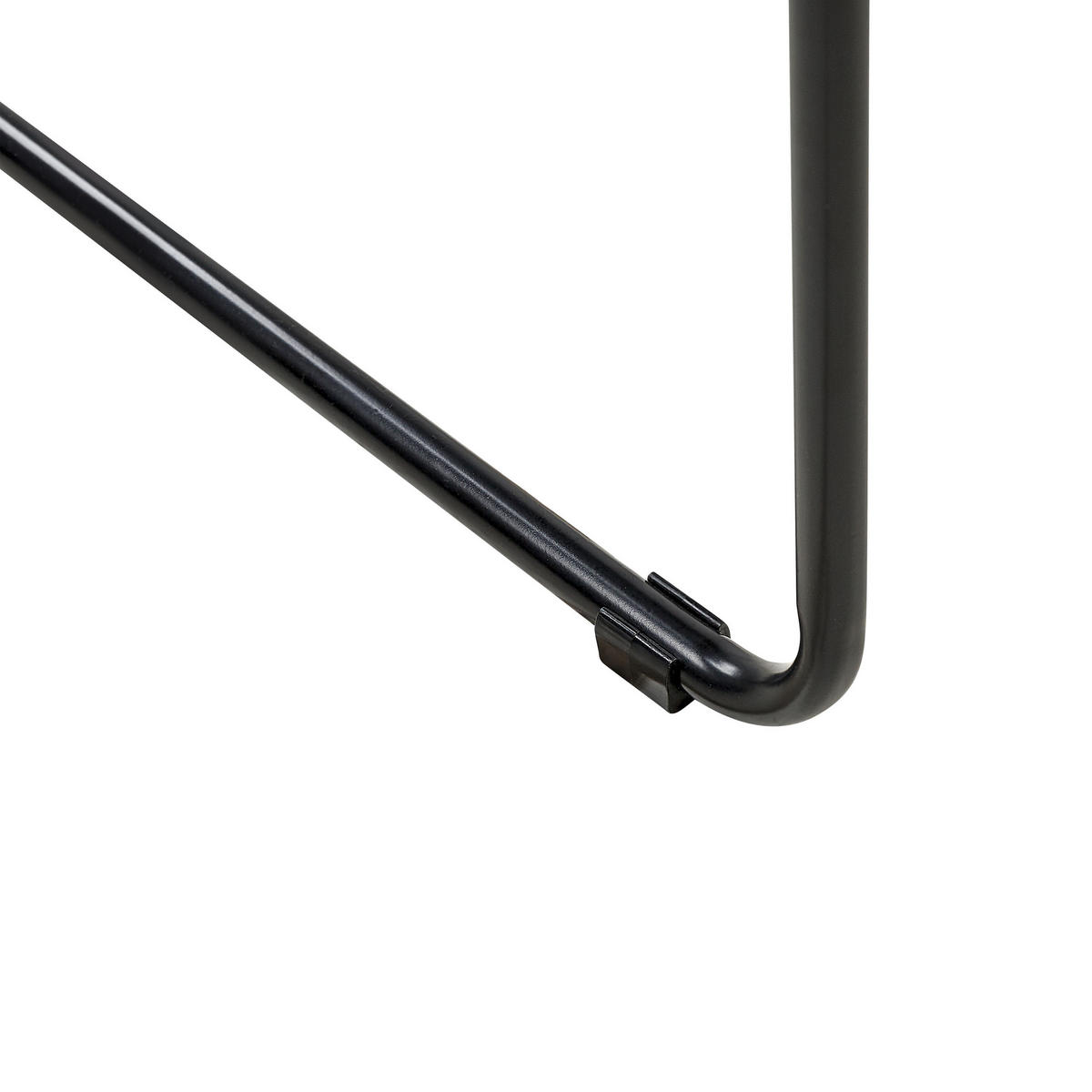 ESSZIMMERSTUHL 2er-Set Polsterbezug Grau Nevada - Grau, Textil/Metall (46/90/52cm) - Beliani