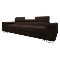 SCHLAFSOFA Torezio 3 Bis Cord - Nussbaumfarben, Holz/Textil (263/90/102cm) - MIRJAN24