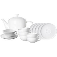 TEESERVICE Skagen weiß 13er Set - Weiß, Keramik (2/2/2cm) - Ritzenhoff Breker